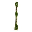 Echevette de coton mouliné spécial, 8m - Vert olive - 470